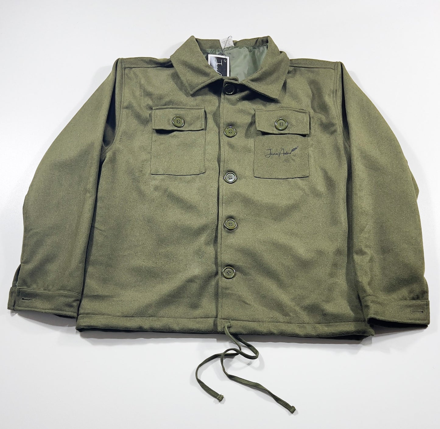 
                  
                    Korean Wool Coach Jacket
                  
                