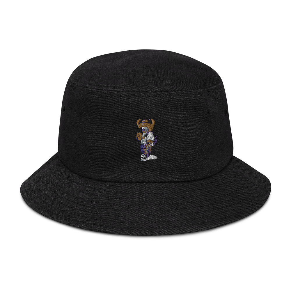 Men's Cool Bear Denim Bucket Hat