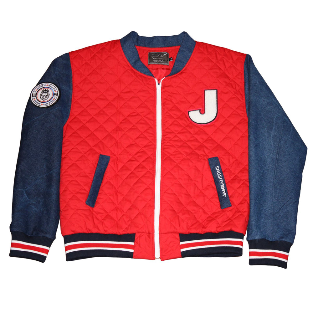 2.0 Red Bomber Jacket