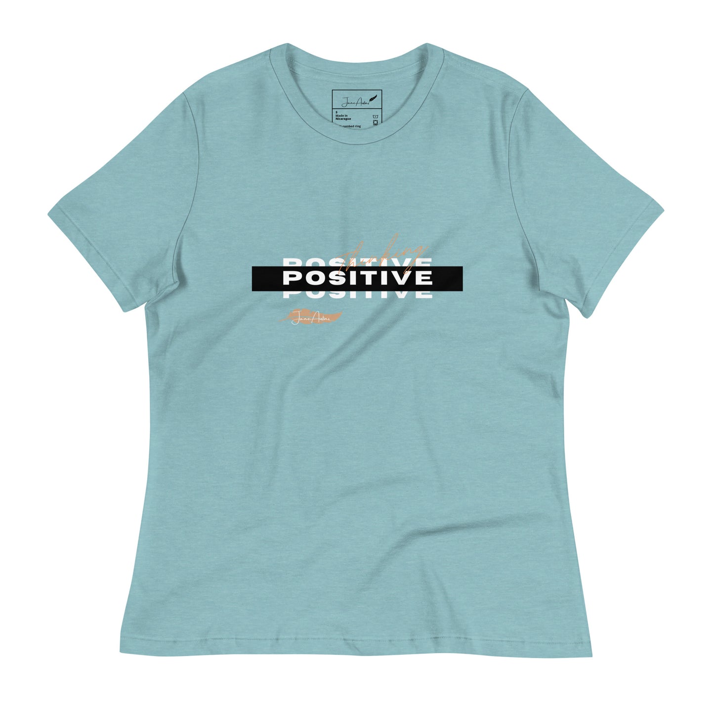 
                  
                    Women's Think Positive Relaxed T-Shirt
                  
                