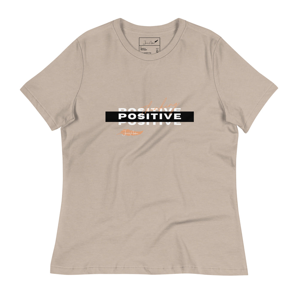 
                  
                    Women's Think Positive Relaxed T-Shirt
                  
                